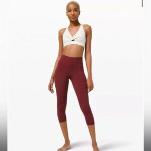 Lululemon Align Yoga Pants  Pink Pinkish Red Color  21"  High Rise Leggings